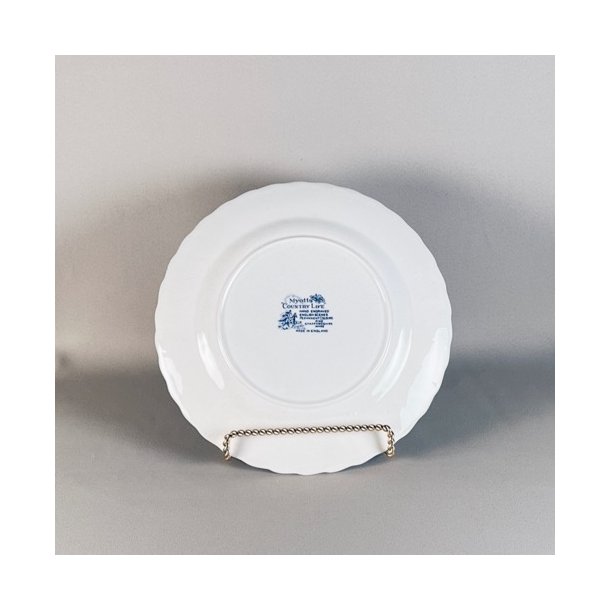 Tallerken 'Myotts Country Life', engelsk Staffordshire porceln 