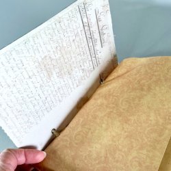 Notesbog - romantisk vintage stil