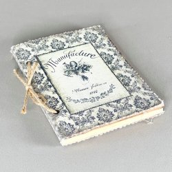 Notesbog - romantisk vintage stil