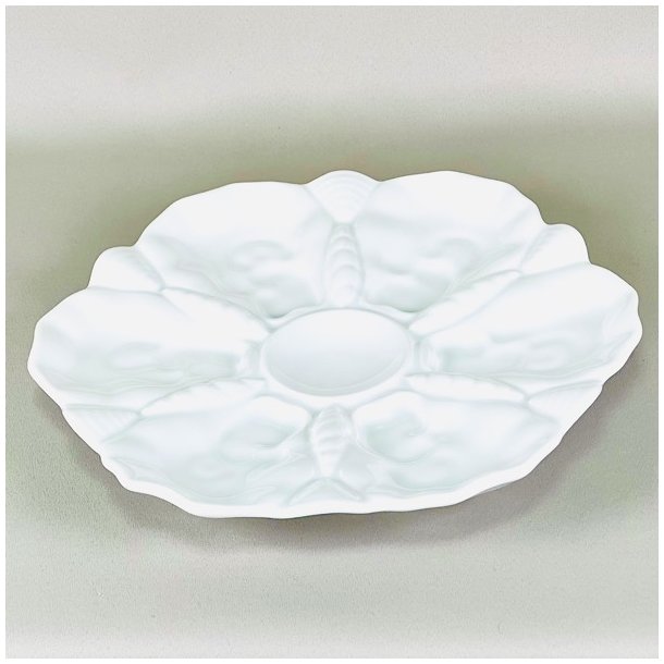 sterstallerken - hvid 