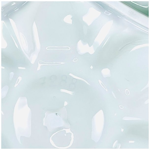 sterstallerken - hvid 