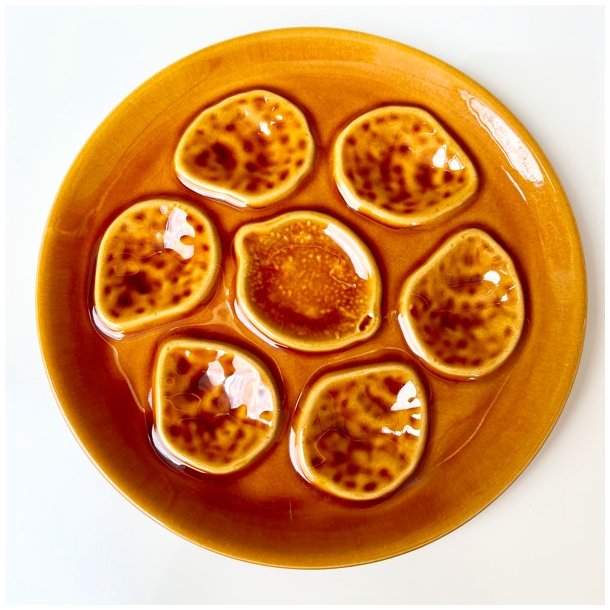 sterstallerken - Gien, sennepsgul 