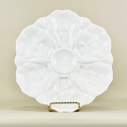 sterstallerken - hvid 