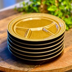 Tallerken til fondue - italiensk stentj