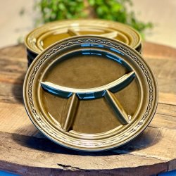 Tallerken til fondue - italiensk stentj