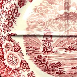 Tallerken, opdelt - 'Lochs of Scotland', Wedgwood porceln