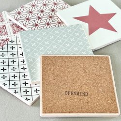 Coasters - Openmind (st a' 6 stk) 