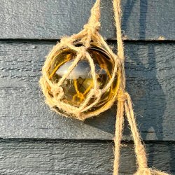 Ophng med flydere - gylden 