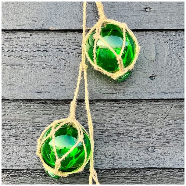 Ophng med flydere - grn 