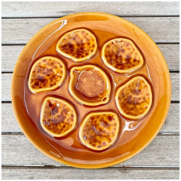 sterstallerken - Gien, sennepsgul 