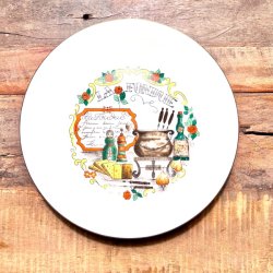 Tallerken - ostefondue 