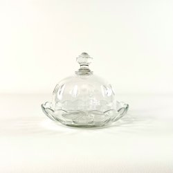 Osteklokke p� fad - rund 