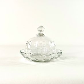 Osteklokke p� fad - rund 