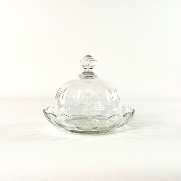 Osteklokke p� fad - rund 