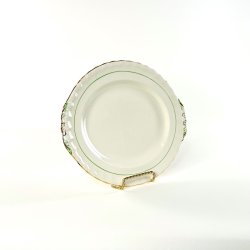 Serveringsfad, mellem 21x26 - engelsk fajance, Grindley Cream Petal