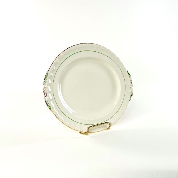 Serveringsfad, mellem 21x26 - engelsk fajance, Grindley Cream Petal