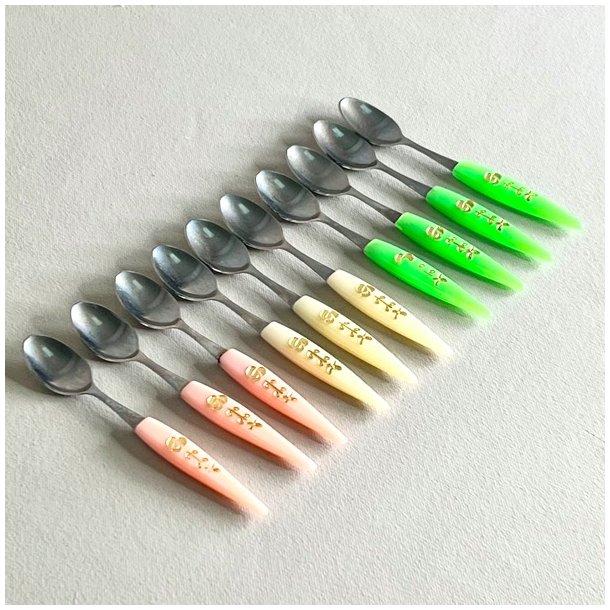 Plgsskeer i tre farver (st a' 10 stk)