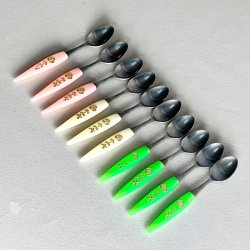 Plgsskeer i tre farver (st a' 10 stk)