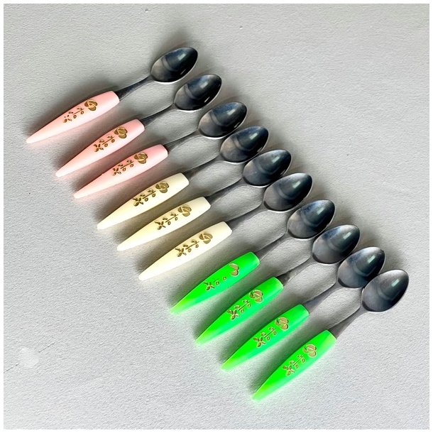 Plgsskeer i tre farver (st a' 10 stk)