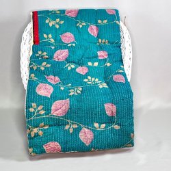 Sari madras (45x120 cm) - grnlig 