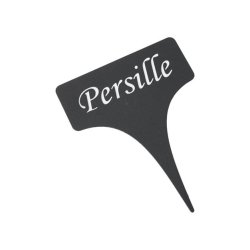 Planteskilt med forskellige urter