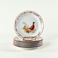 Mads Stage - Jagtstel, tallerken 17 cm 