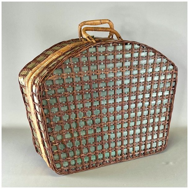 Picnickurv - grn m/krus