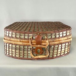 Picnickurv - grn m/krus