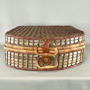 Picnickurv - grn m/krus