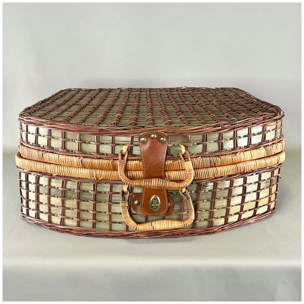 Picnickurv - grn m/krus