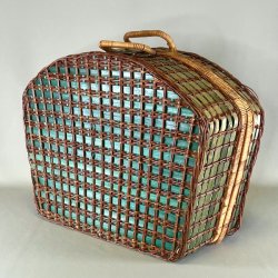 Picnickurv - grn m/krus