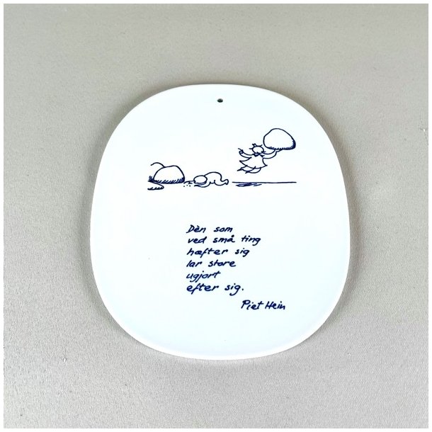 Royal Copenhagen platte - Piet Hein gruk flere designs