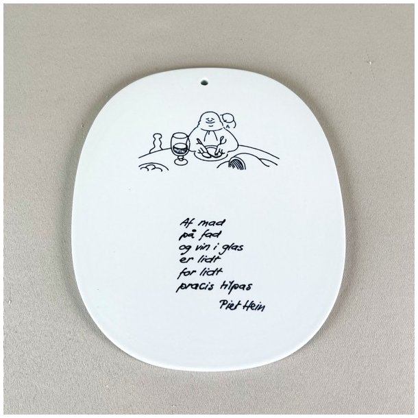 Royal Copenhagen platte - Piet Hein gruk flere designs