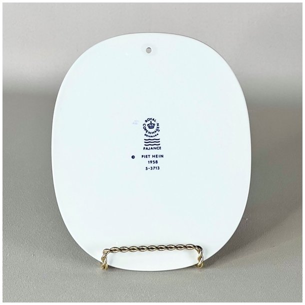 Royal Copenhagen platte - Piet Hein gruk flere designs