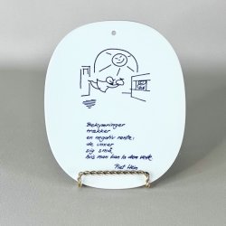 Royal Copenhagen platte - Piet Hein gruk flere designs