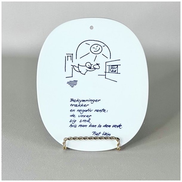 Royal Copenhagen platte - Piet Hein gruk flere designs