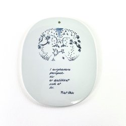 Royal Copenhagen platte - Piet Hein gruk flere designs