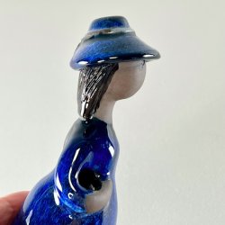 Elsi Bourelius kvindefigur i keramik - bl 