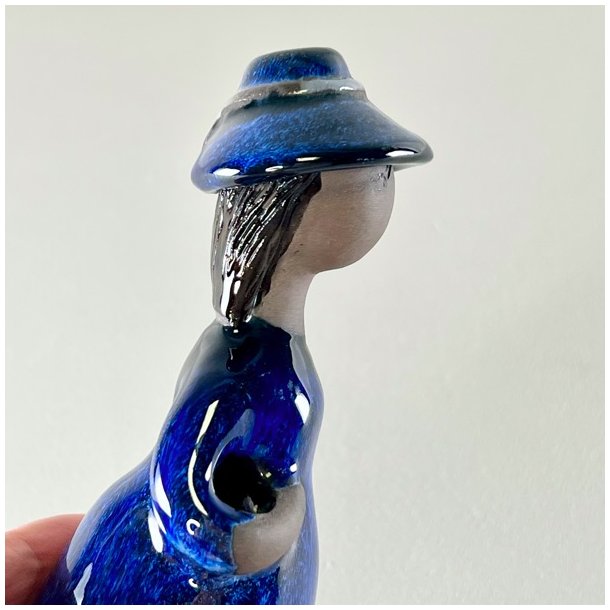 Elsi Bourelius kvindefigur i keramik - bl 