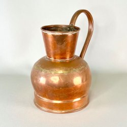 Kobberkande - vintage m/patina
