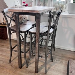 Barbord m/4 barstole - unika bord 