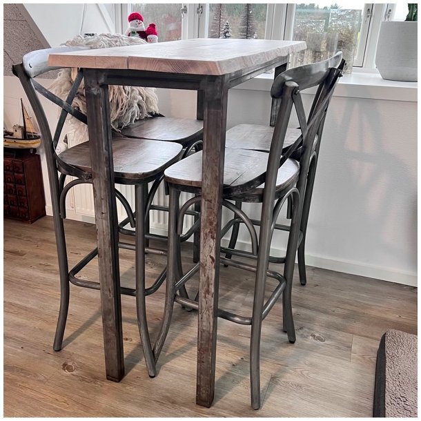Barbord m/4 barstole - unika bord 