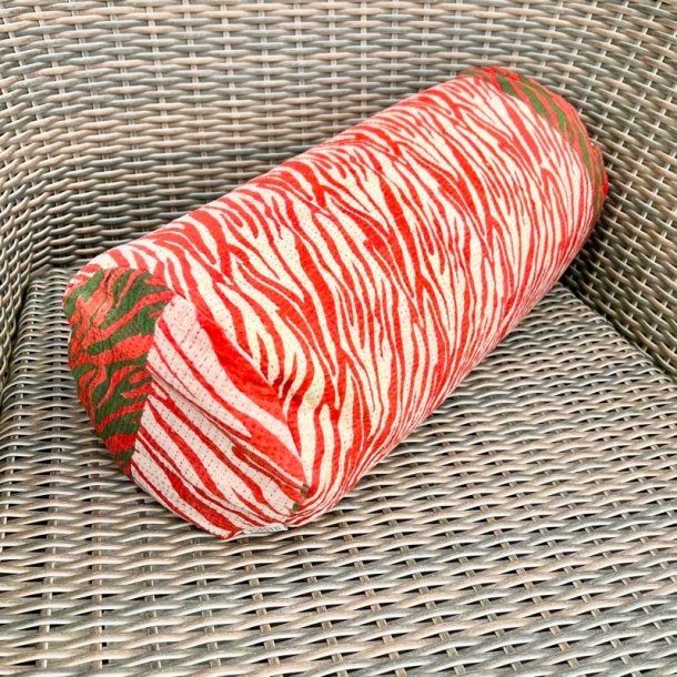 Sari Kantha p�llepude, unik vintage (20x50 cm) 