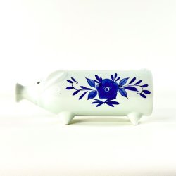 Plsegris - lysebl blomst