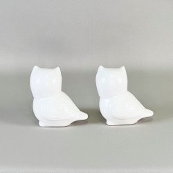 Lille uglepar i porceln  