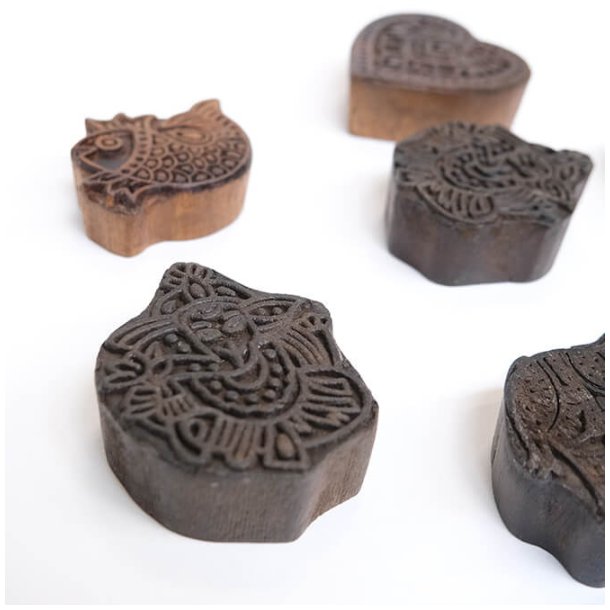 Trykklodser i tr (st a' 3 stk) 