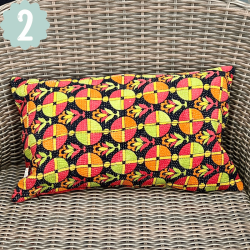 Sari vintage Kantha pude (30x50 cm) - forskellige designs
