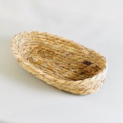 Brdkurv i flettet sgrs - oval