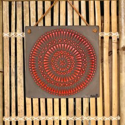 Relief - orange sol, Alingss Keramik