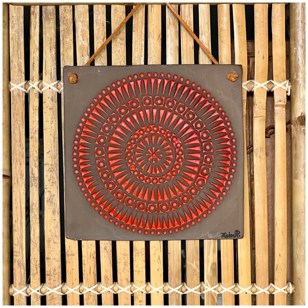 Relief - orange sol, Alingss Keramik